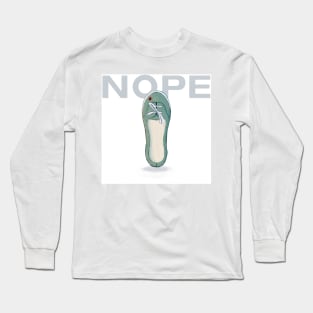 Nope: The Shoe Long Sleeve T-Shirt